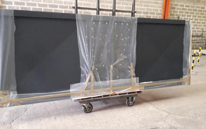 Fabrication sur mesure d'un portail portillon alu